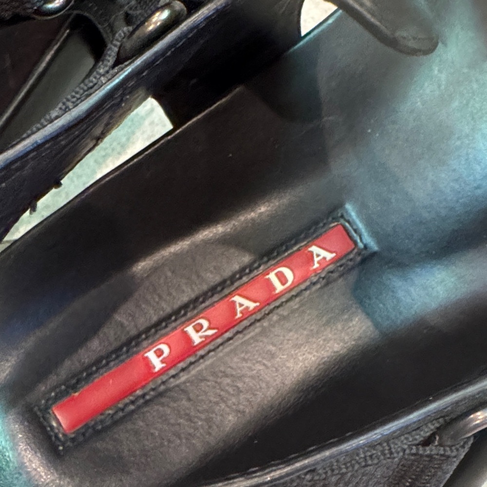 Prada Black Men's Strappy Sandals - Picture 3 of 9